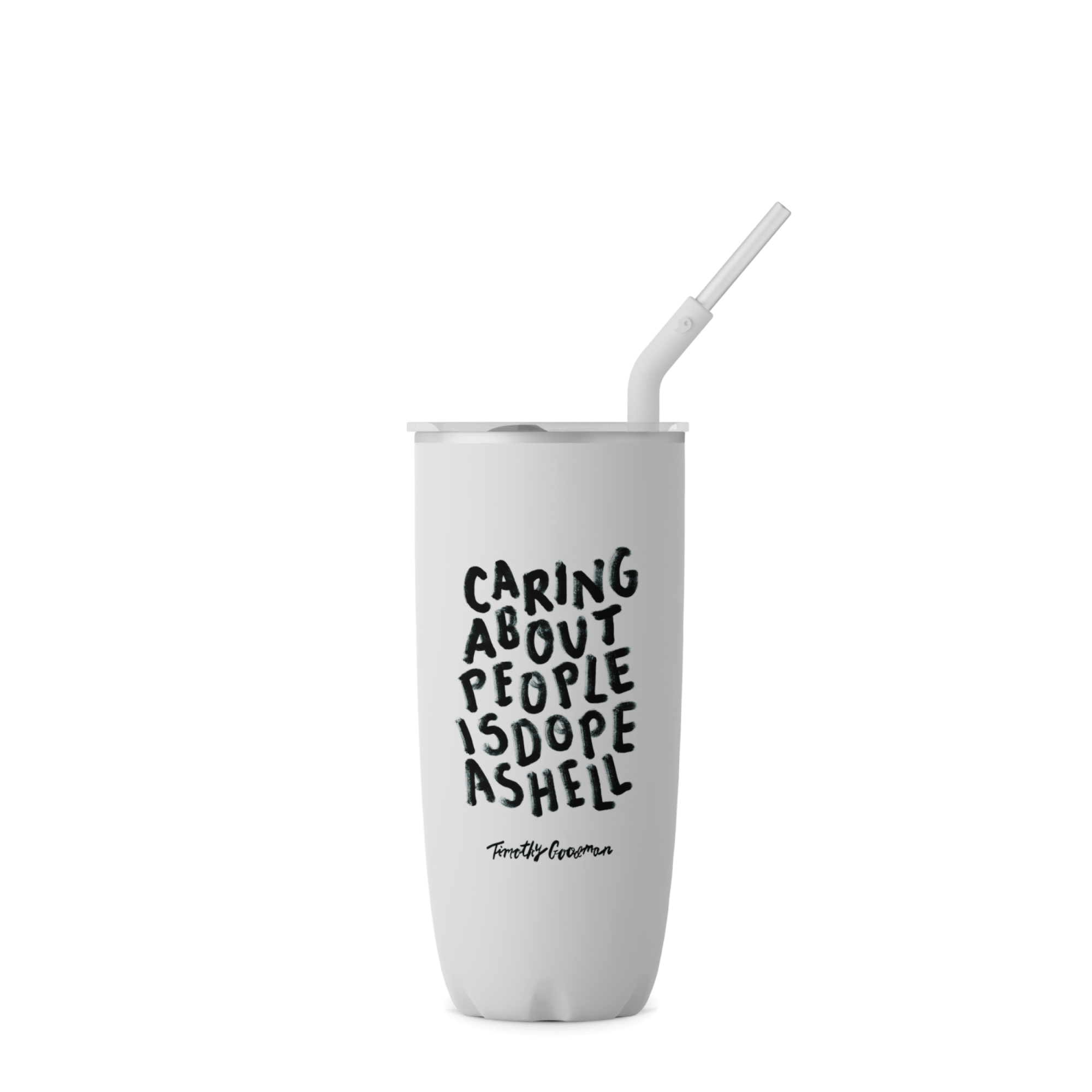 Timothy Goodman x S'well Tumbler with Straw